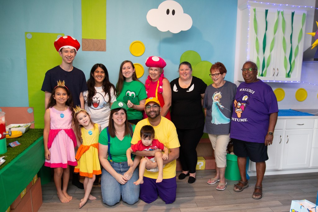 A Super Themed, Super Mario 3rd Birthday Party for a Super Kid!